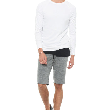Men's French Terry Slim Fit Crew Neck Sweatshirt