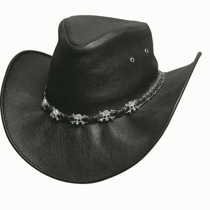 Bullhide Smoke - Leather Cowboy Hat