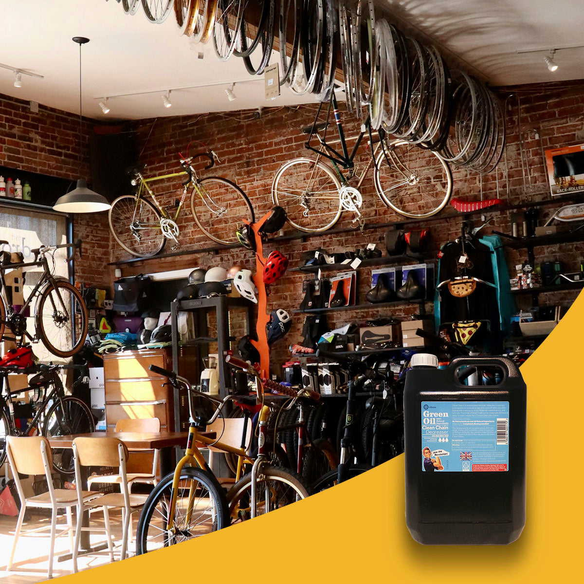 Green Oil - Clean Chain Degreaser Gel - 5000ml