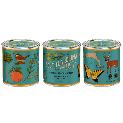 South Carolina State Candle