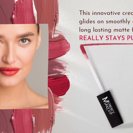 Mary Ann Stay Put Matte Lip Cream | Stunning Kiss-Proof Lipstick