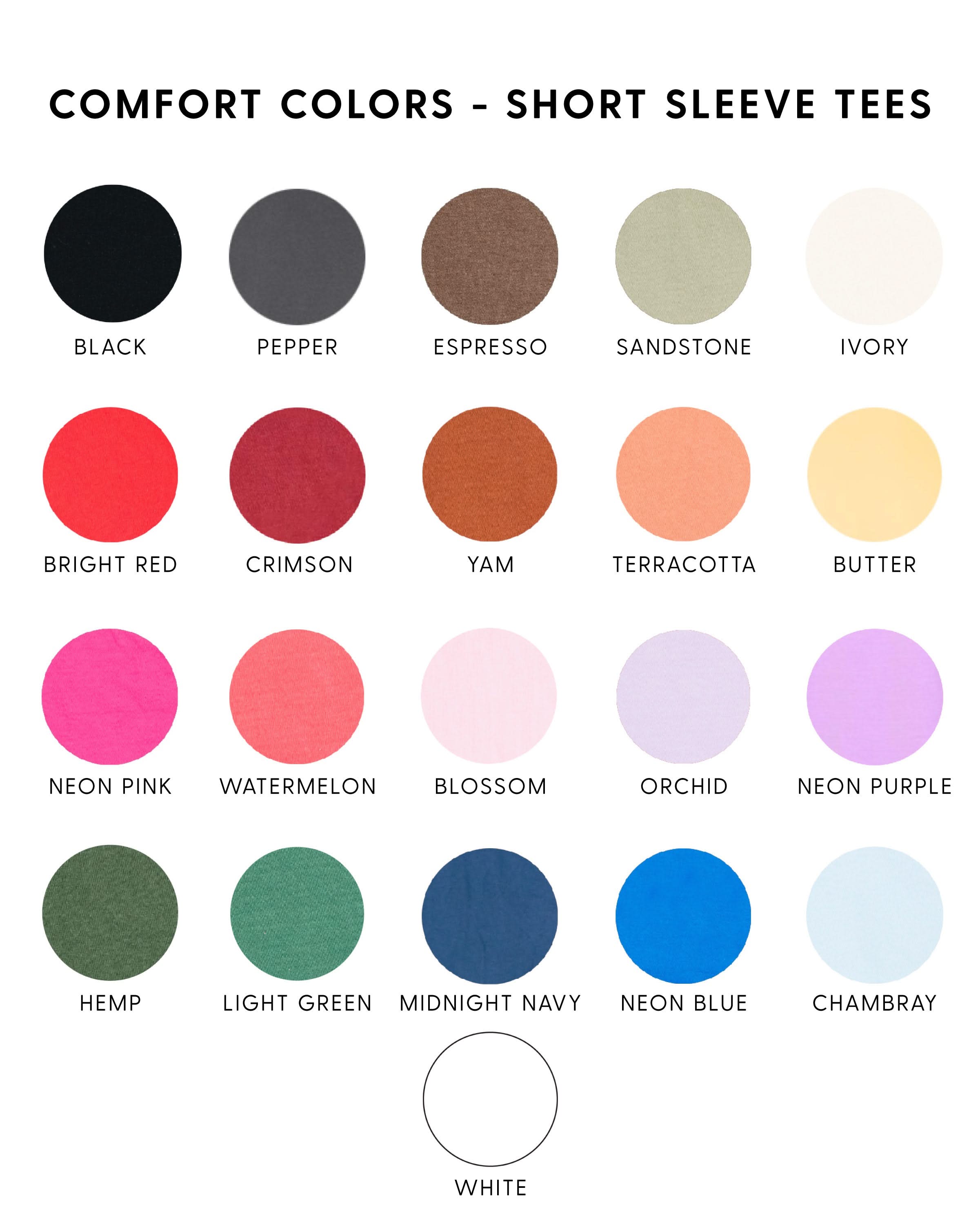 "______ (Heart Around) - (Choose Your Grandma Name)" - Comfort Colors Tee