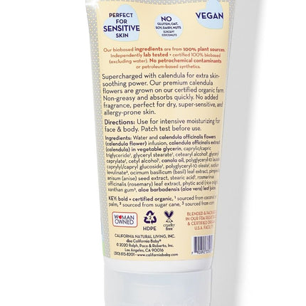 (No Fragrance) Super Sensitive™ Calendula Cream