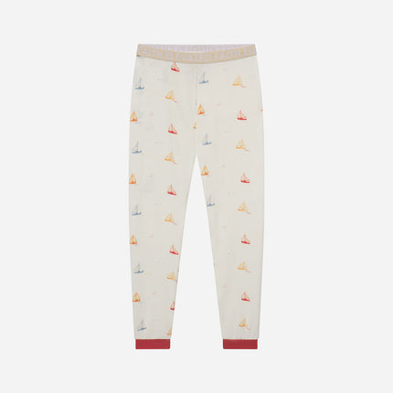 Sailboat Bamboo Kids Pajama Set