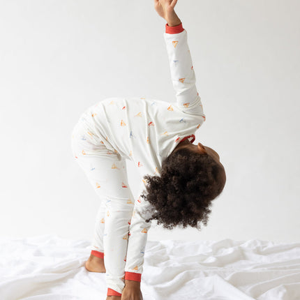 Sailboat Bamboo Kids Pajama Set