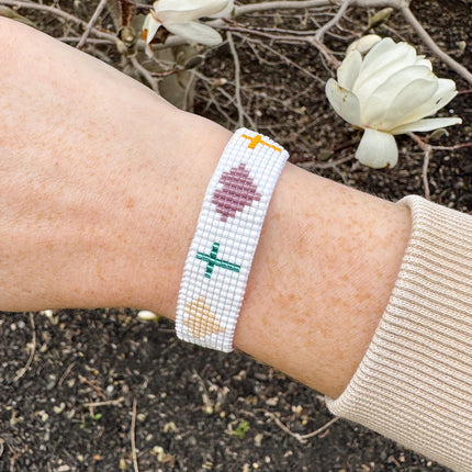 Salvation Micro Bead String Bracelet