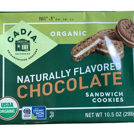 Sandwich Cookies, Organic, Cadia