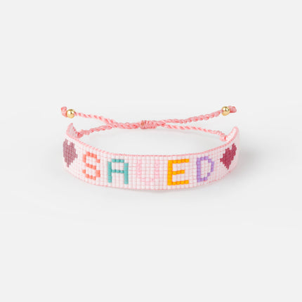 Saved Micro Bead String Bracelet