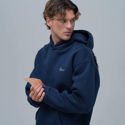"Saw" Tapestry Appliqué Hoodie