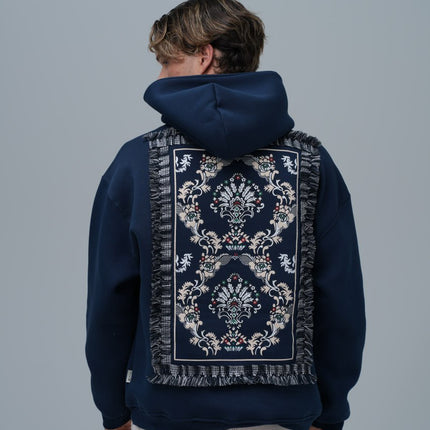 "Saw" Tapestry Appliqué Hoodie