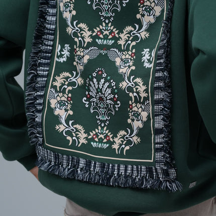 "Saw" Tapestry Appliqué Hoodie