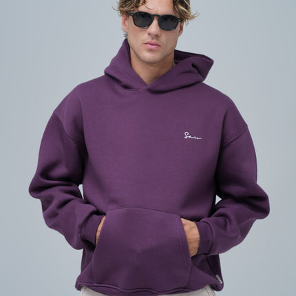 "Saw" Tapestry Appliqué Hoodie