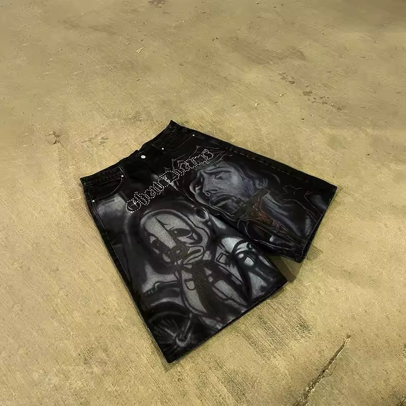 Ghetto Dreams Denim Shorts