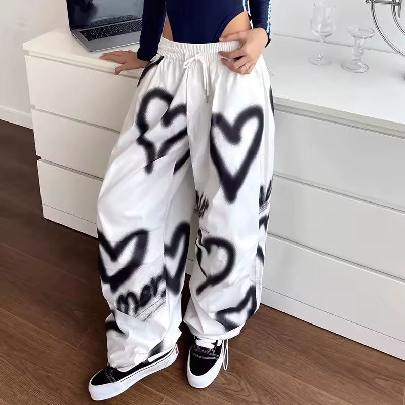 Graffiti Heart Pants