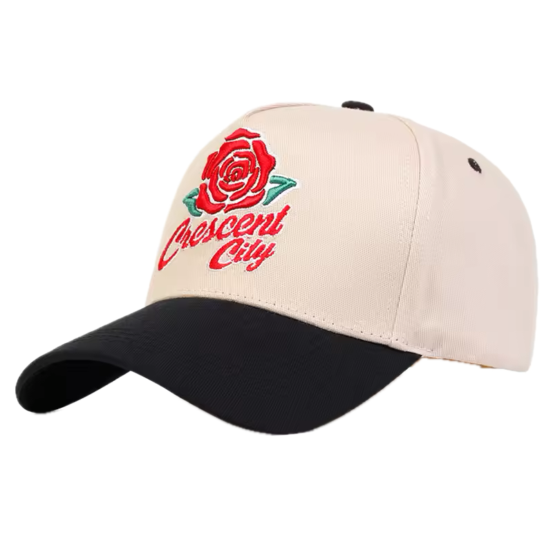 Crescent City Rose Adjustable Hat