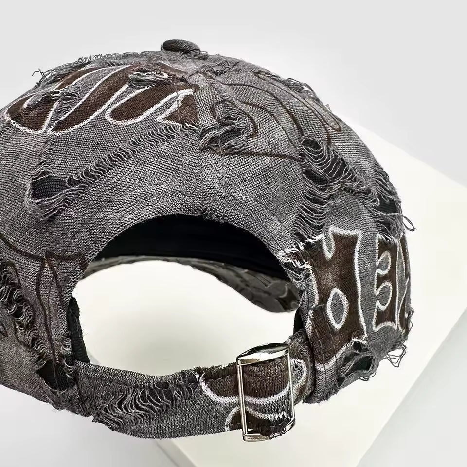 Text Graffiti Adjustable Hat