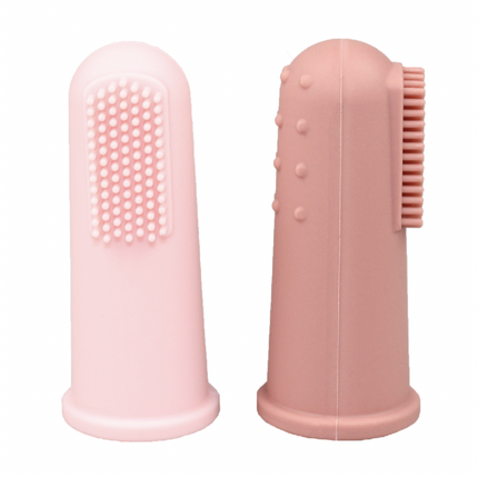 Finger Toothbrushes // Pinks