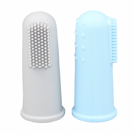 Finger Toothbrushes // Blues