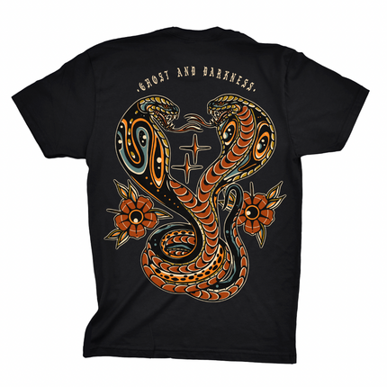 Twin Cobras Shirt | Ghost & Darkness Streetwear
