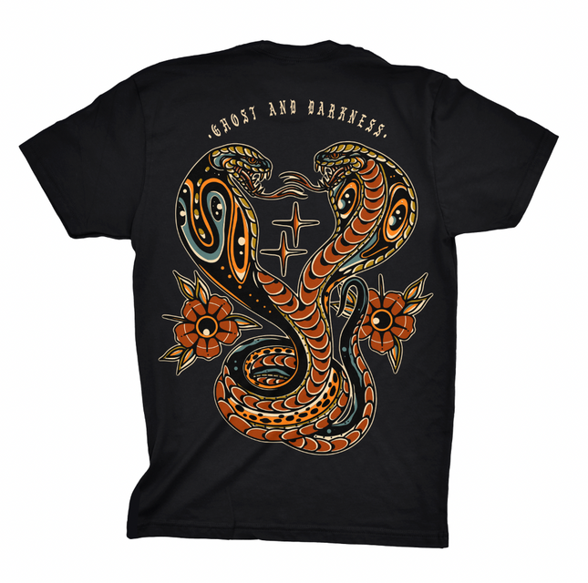 Twin Cobras Shirt | Ghost & Darkness Streetwear