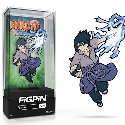 FiGPiN - Chalice Collectibles Exclusive: Naruto Shippuden: Sasuke (LE 1000 - GITD) #1079