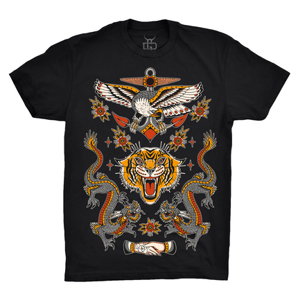 Tiger Bodysuit Shirt | Ghost & Darkness Streetwear