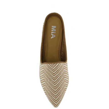Mia Natural/Brown Mules