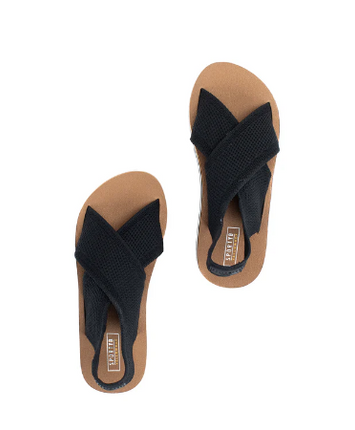 Black Miranda Sandals