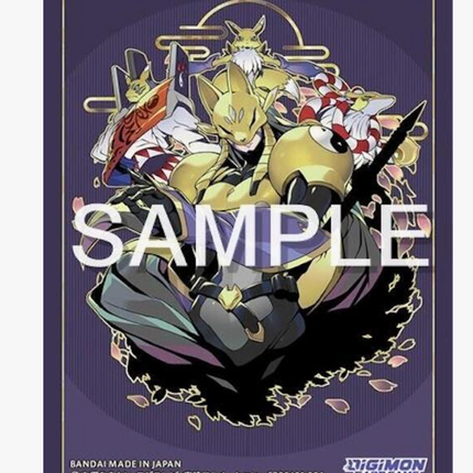 Digimon Card Game Official Card Sleeves 2024 Ver.2.0 (Sakuyamon)