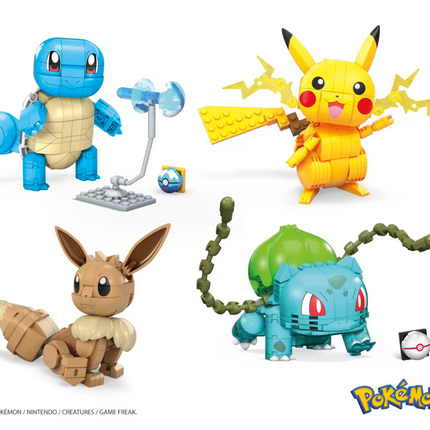MEGA Pokémon Building Toy Kit With 1 Action Figure And Accessory For Kids