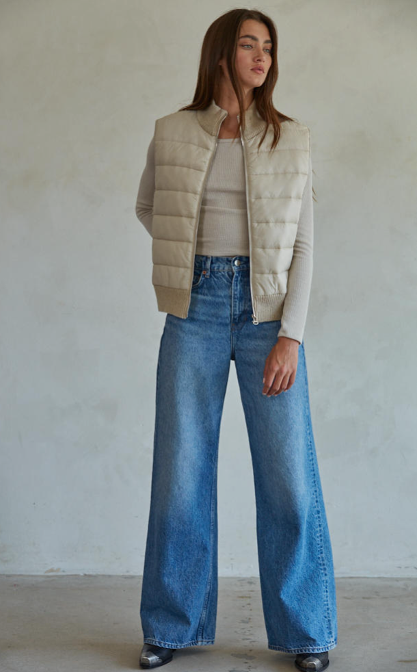 Fleece Back Sightsee Vest