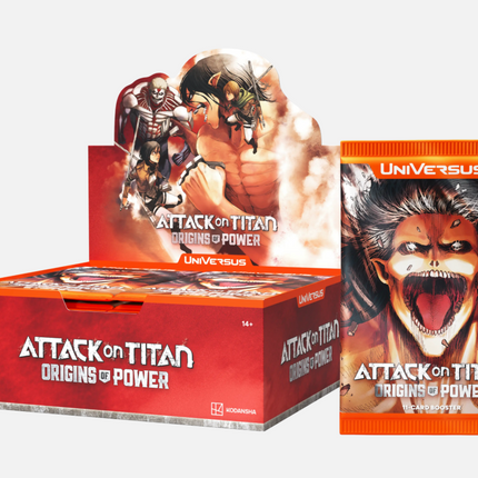 ATTACK ON TITAN: ORIGINS OF POWER BOOSTER PACK