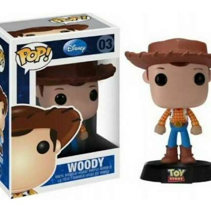 Funko Pop! Disney Toy Story Woody Figure #03 (Vaulted) (Bue Box)
