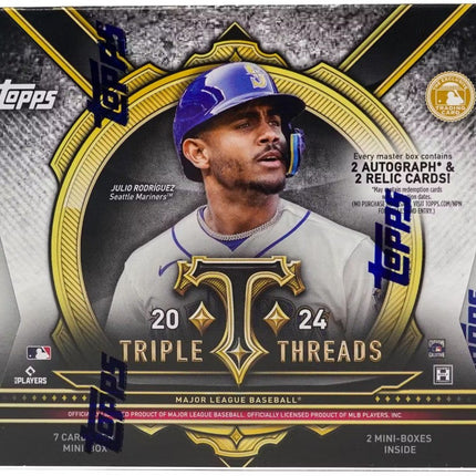 2024 Topps Triple Threads Baseball Hobby Box