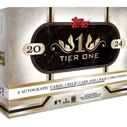 MLB 2024 Tier One Baseball Trading Card HOBBY Box