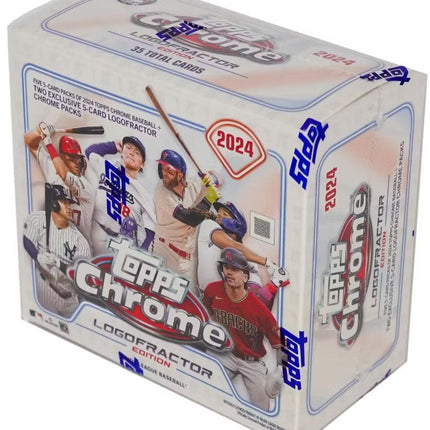 2024 Topps Chrome Logofractor Baseball Box