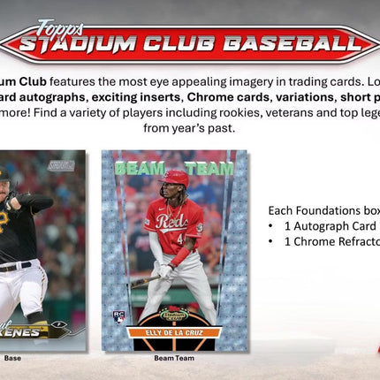 2024 Topps Stadium Club Baseball Compact Box