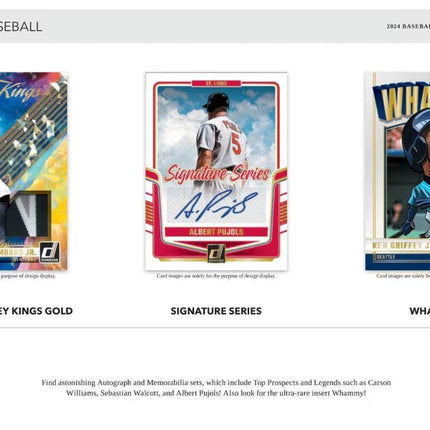 2024 Panini Donruss Baseball Hobby Box