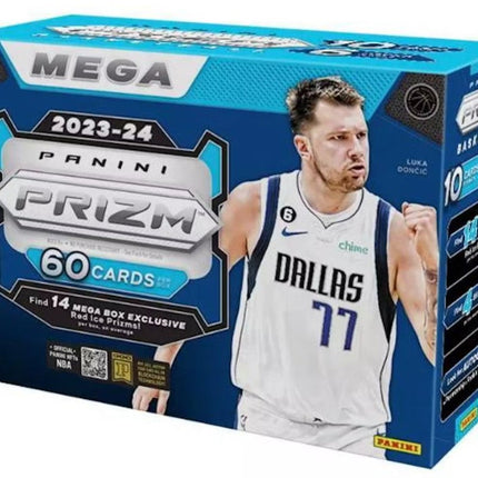 2023/24 Panini Prizm Basketball 6-Pack Mega Box (Red Ice Prizms)