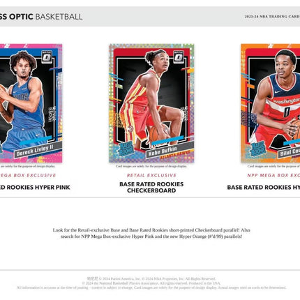 2023/24 Panini Donruss Optic Basketball Mega Box