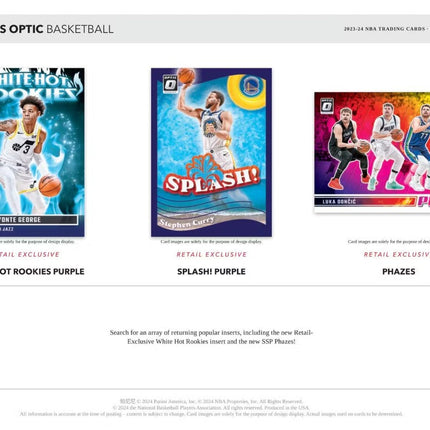 2023/24 Panini Donruss Optic Basketball Mega Box