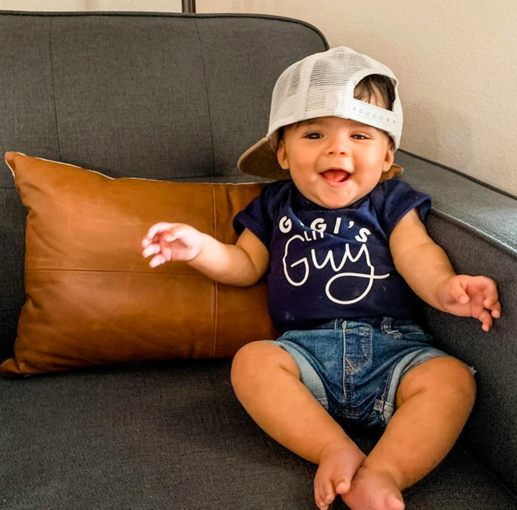 "____ Little Guy" - (Choose Your Grandma Name) - Child Tee"