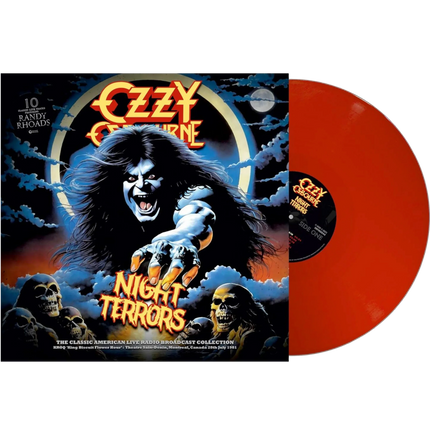 Ozzy Osbourne - Night Terrors (Broadcast Import, 180 Gram, Red Vinyl) (LP)