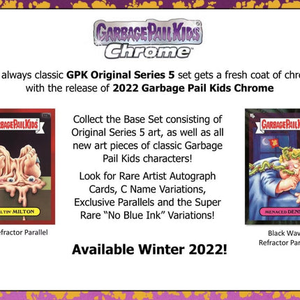 Garbage Pail Kids Chrome Series 5 Hobby Box (Topps 2022)