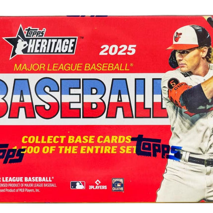 2025 Topps Heritage Baseball 8-Pack Blaster Box