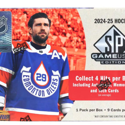 2024/25 Upper Deck SP Game Used Hockey Hobby Box