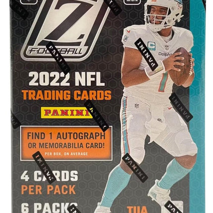 2022 Panini Zenith Football 6-Pack Blaster Box