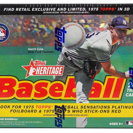 2024 Topps Heritage Baseball Mega Box