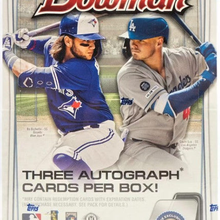 2020 Bowman Baseball Hobby Jumbo Box