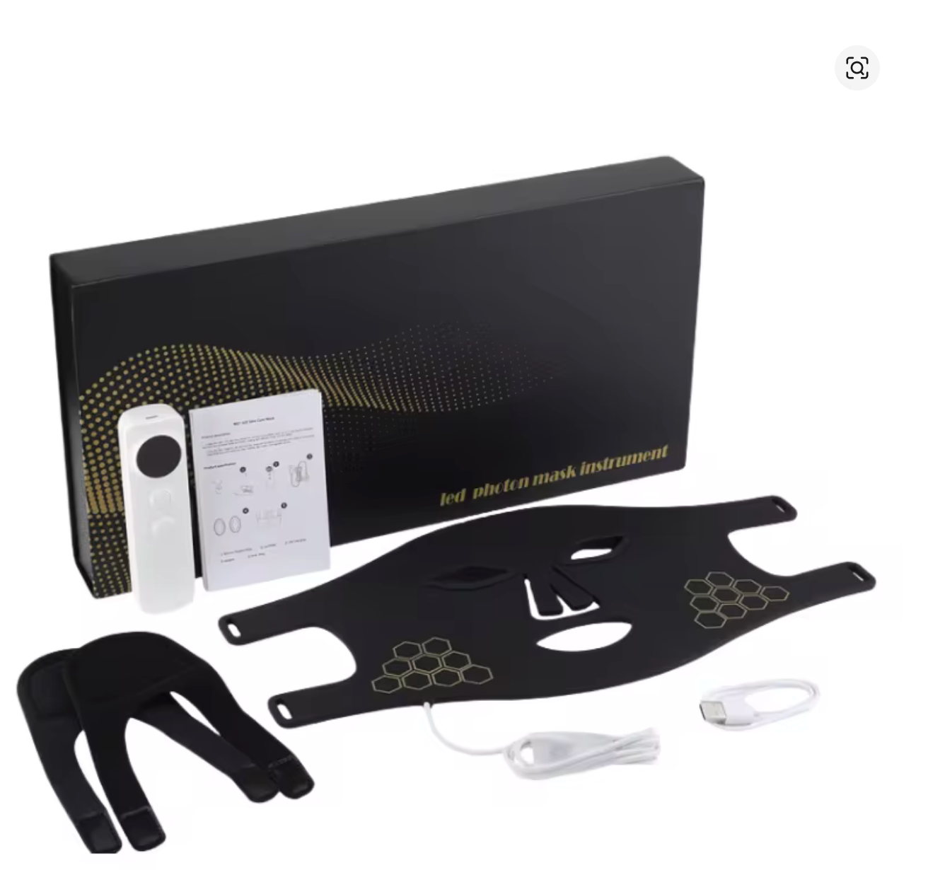 Radiant Rose Red Light Beauty Mask